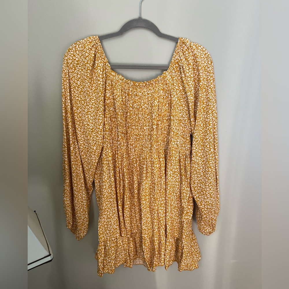 Fall Dress Mustard Color